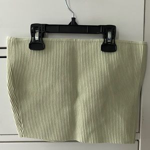 Light green tube top